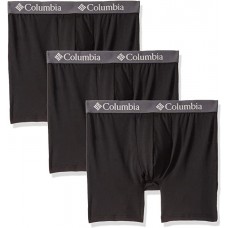 Columbia Men's Boxer Brief, Black, Extra Large