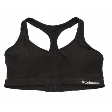 Columbia Women's Omni Tech Racer-Back Bra - High Support 1 Pack, Black, Medium