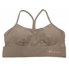 Columbia Women's Cross Back Bra - Low Support 1 Pack, Columbia Grey, Large