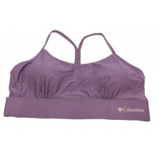 Columbia Women's Cross Back Bra - Low Support 1 Pack, Plum, X-Large