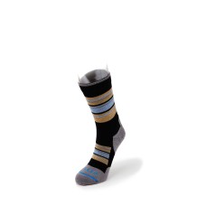 FITS Light Hiker – Crew Socks, Black/Titanium, M