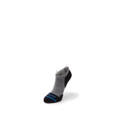 FITS Light Runner – Low: Stylish Men’s Run Socks, Low Rise, Lt Grey, XXL