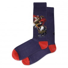 Hotsox Men's Napoleon Socks 1 Pair, Navy, Men's 8.5-12 Shoe