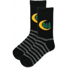 HotSox Women's Moon Boot Socks 1 Pair, Black, Women's 9-11 Shoe