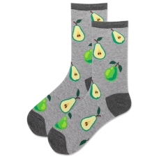 HotSox Women's Pears Socks 1 Pair, Natural Melange, Women's 9-11 Shoe