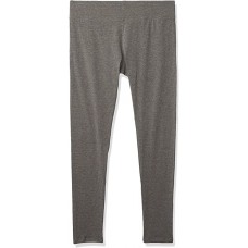 K. Bell Solid Basic Legging 1 Pair, Charcoal Heahter, Large/X-Large