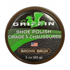 Griffin Shoe Polish (3 oz) - Brown