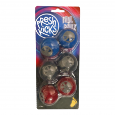 FRESH KICKS Odor Fighting Foul Ballz, 6 Ballz  