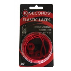 Ten Seconds Elastic Laces, Red