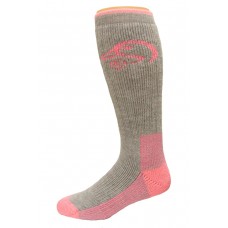 Ducks Unlimited Ladies Comfy House Socks, 1 Pair, Grey, Medium, W 6-9 / M 4-9