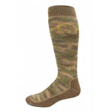 Ducks Unlimited Camo Tall Boot Socks, 1 Pair, Camo, Large, W 9-12 / M 9-13