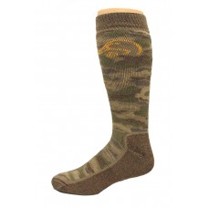 Ducks Unlimited Camo Tall Boot Socks, 1 Pair, Camo, X-Large, M 12-16