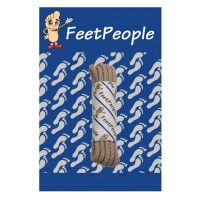 FeetPeople Brogue Casual Dress Laces, Old Beige