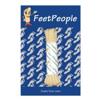 FeetPeople Brogue Casual Dress Laces, Tan