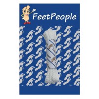 FeetPeople Brogue Casual Dress Laces, White
