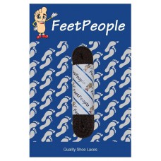 FeetPeople Flat Dress Laces, Brown