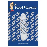 FeetPeople Flat Dress Laces, White