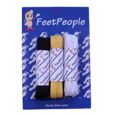 FeetPeople Flat Lace Bundle, 3 Pr, Steelers