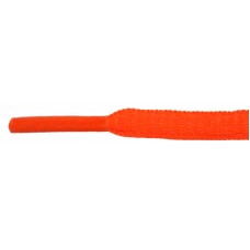 FeetPeople High Quality Oval Laces, Neon Orange