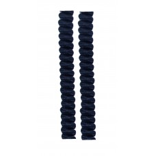 FootGalaxy Twister Curly Laces, Navy