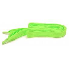 FeetPeople High Quality Fat Laces For Boots And Shoes, Neon Green
