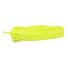 FeetPeople High Quality Fat Laces For Boots And Shoes, Neon Yellow
