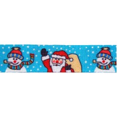 FootGalaxy 45" Santa and Snowman Christmas Printed Shoe Laces