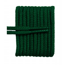 FootGalaxy High Quality Round Laces For Boots And Shoes, Hunter Green