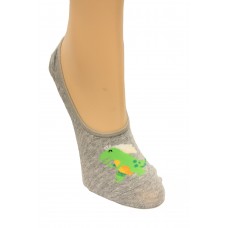 Hot Sox Women's Fun Novelty Liner Socks, Bridezilla (Grey Heather), Shoe Size: 4-10