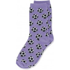 HotSox Kids Soccer Balls  Socks, Lavender, 1 Pair, Large/X-Large