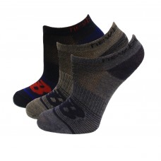 New Balance No Show Socks, Navy, (S) Ladies 4-6, 6 Pair