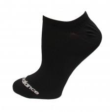 New Balance Lightweight Running No Show Socks, Black, (M) Ladies 6-10/Mens 6-8.5, 1 Pair