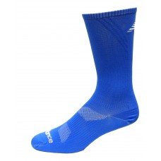 New Balance Lightweight Running Crew Socks, Vision Blue, (L) Ladies 10-13.5/Mens 8.5-12.5, 1 Pair