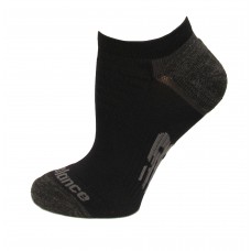 New Balance Strategic Cushion Running No Show Socks, Black, (L) Ladies 10-13.5/Mens 8.5-12.5, 3 Pair