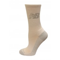New Balance Cooling Cushion Performance Crew Socks, White, (XL) Mens 12.5-16, 2 Pair