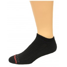 Rockport Men's No Show Socks 4 Pair, Black, Men's 8-12