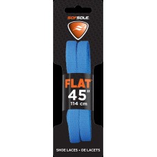 Sof Sole Athletic Flat Shoe Lace (Blue, 45-Inch)