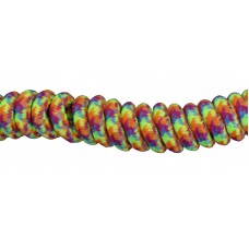FeetPeople Curly Key Chain, Rainbow