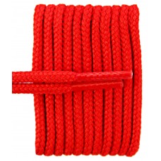 FeetPeople High Quality Round Laces For Boots And Shoes, Red