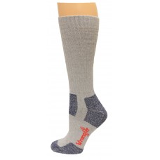 Riggs by Wrangler Steel Toe Boot Sock 2 Pack, Grey, M 8.5-10.5