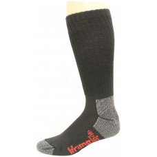 Riggs by Wrangler Men's Steel Toe Boot Sock 2 Pair, Black, M 8.5-10.5